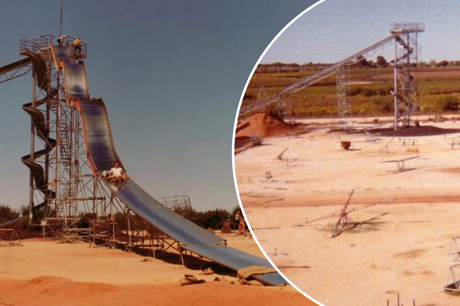 Aussies in awe of incredible nostalgic playground photo