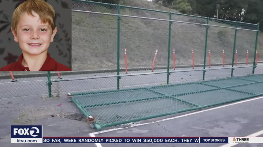 Playground named after 7-year-old killed at school by falling gate